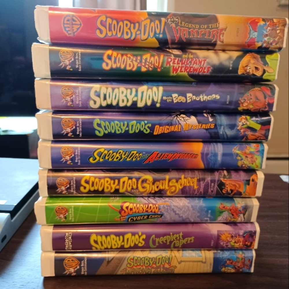 Scooby-Doo VHS Lot